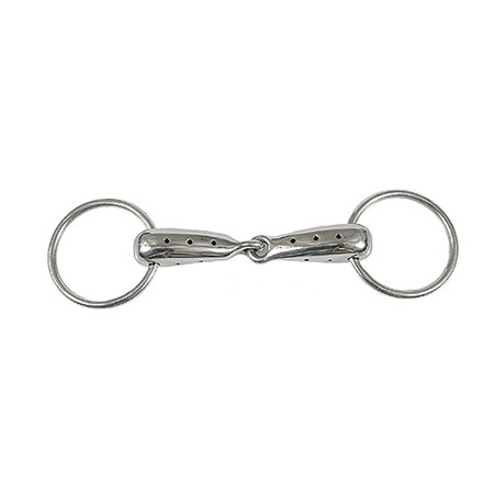 Jacks Imports Hollow Mouth Loose Ring Snaffle Bit 5" 773-5